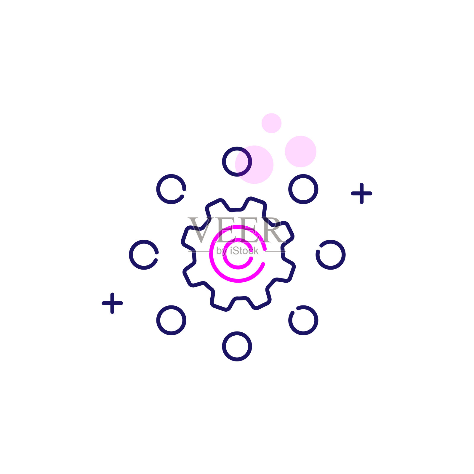 认知推理符号，分析，决策，认知，批判性思维，解决问题，智力插画图片素材