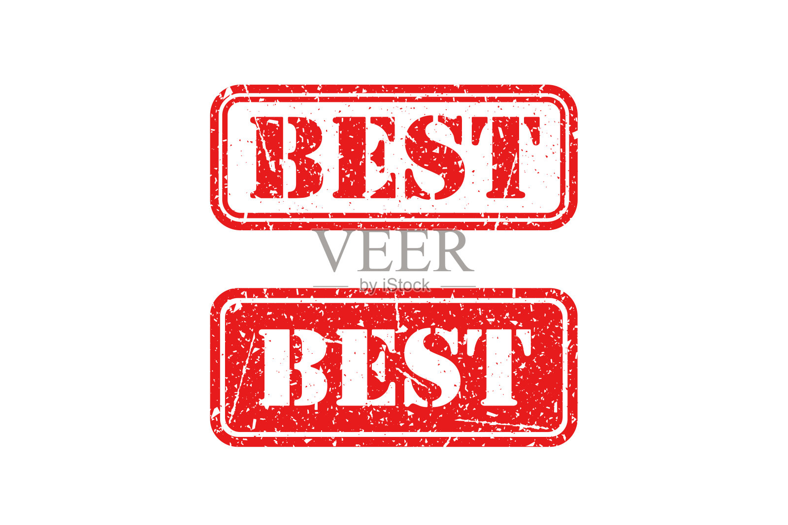 最好是白底红章插画图片素材