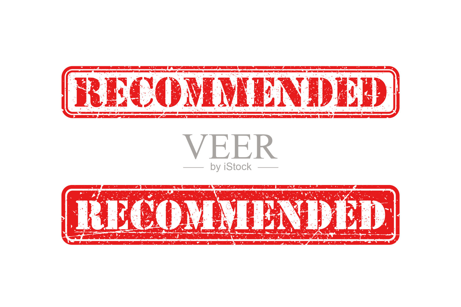 推荐白底红章插画图片素材