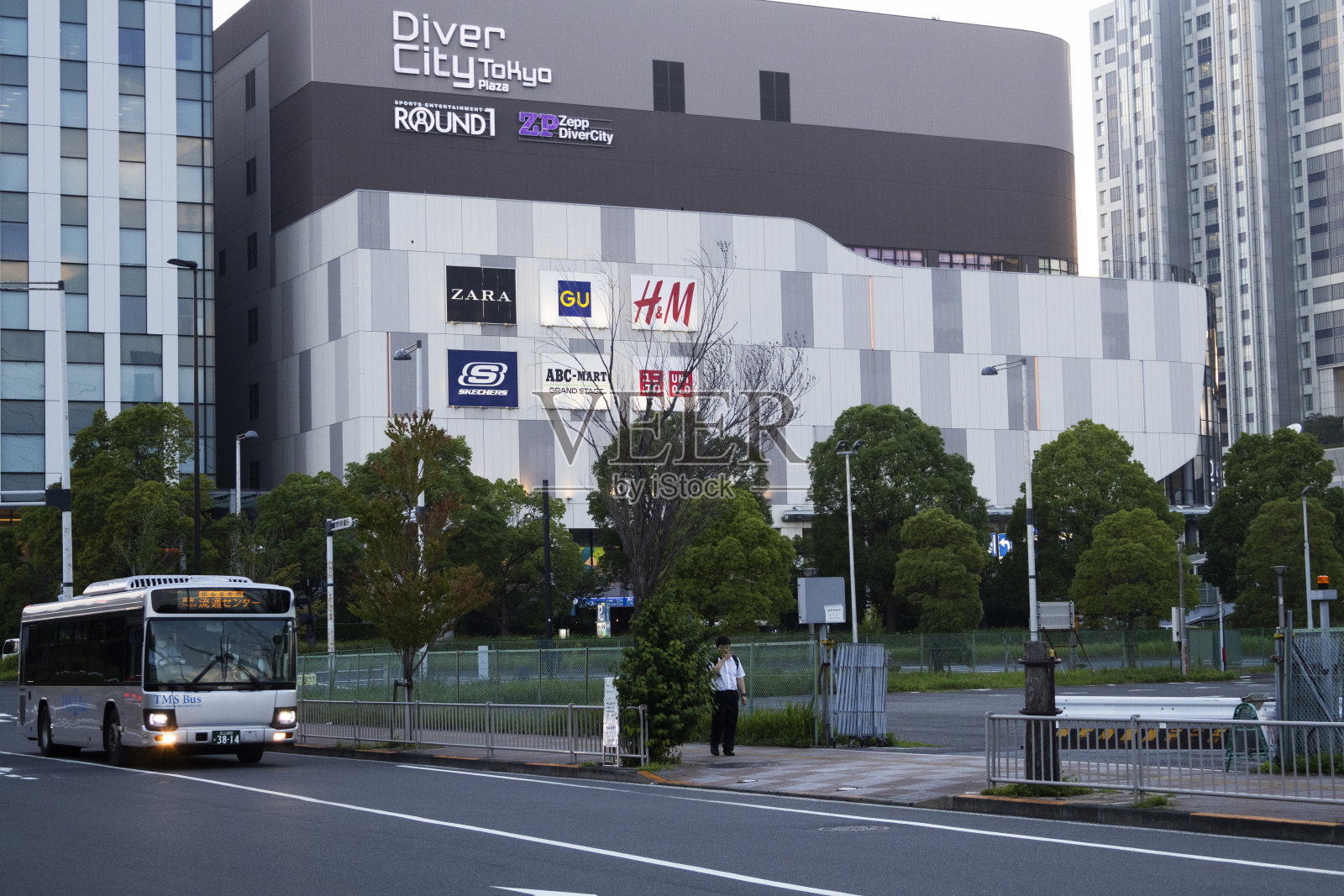 日本东京港口市台场市的景观景观照片摄影图片