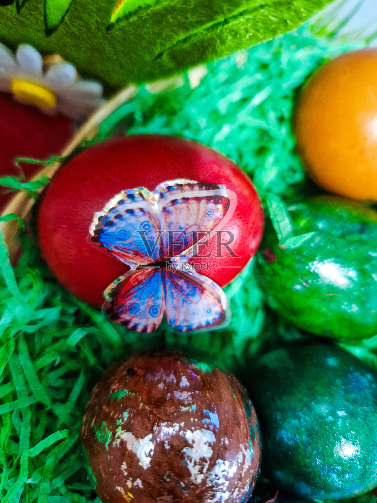 复活节装饰照片摄影图片