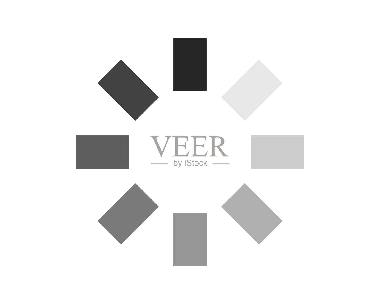 加载栏状态图标。矢量插图。矢量加载图标。下载进度。下载或上传。插画图片素材