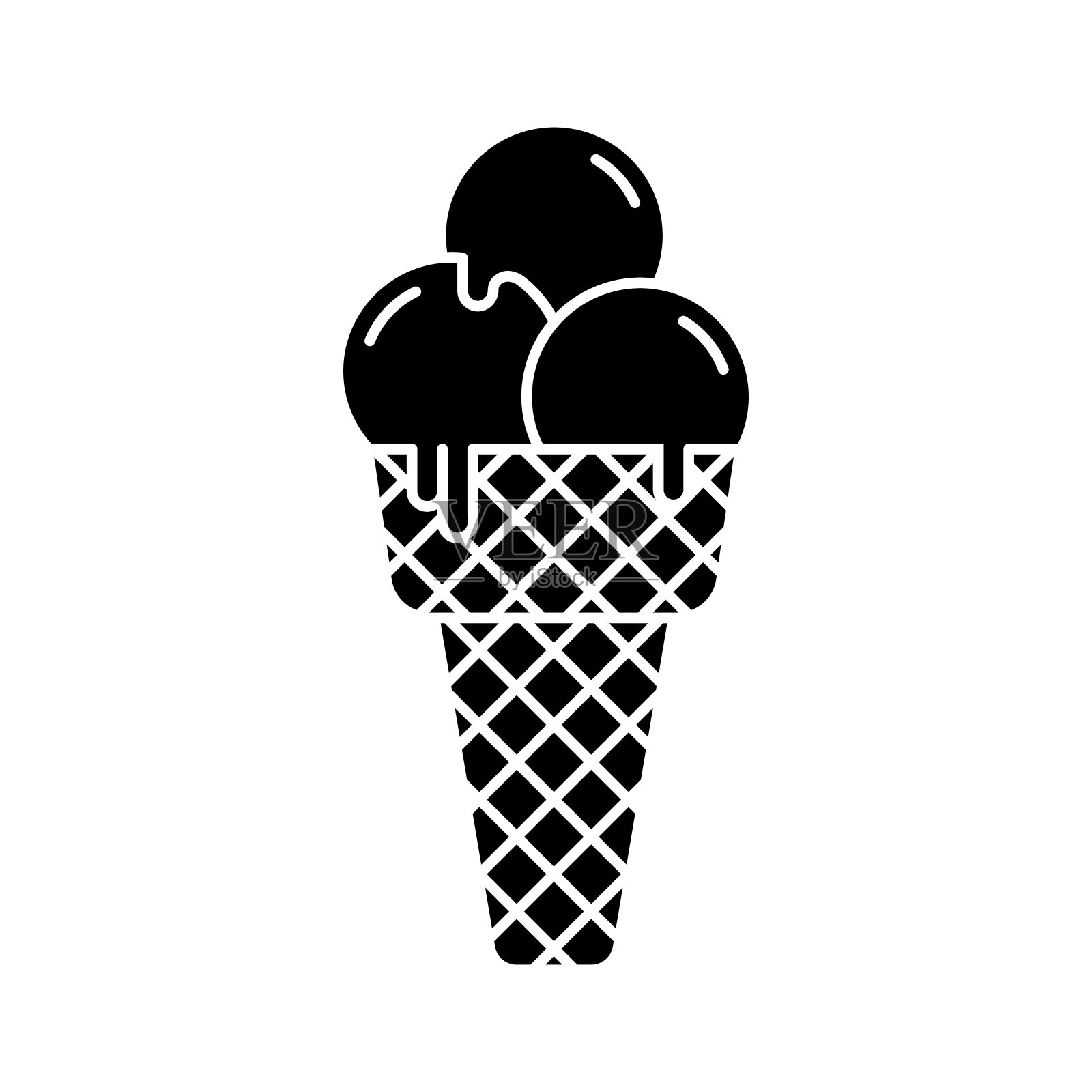 冰淇淋插画图片素材