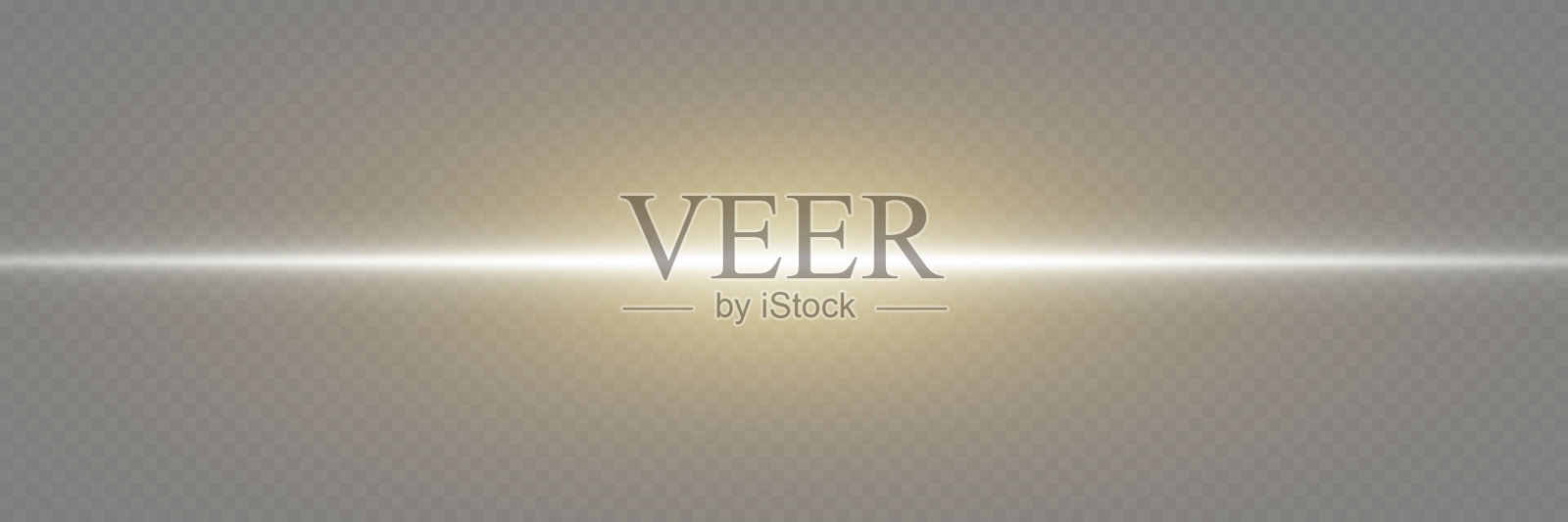 光线效果。一道闪光和一声爆炸。插画图片素材