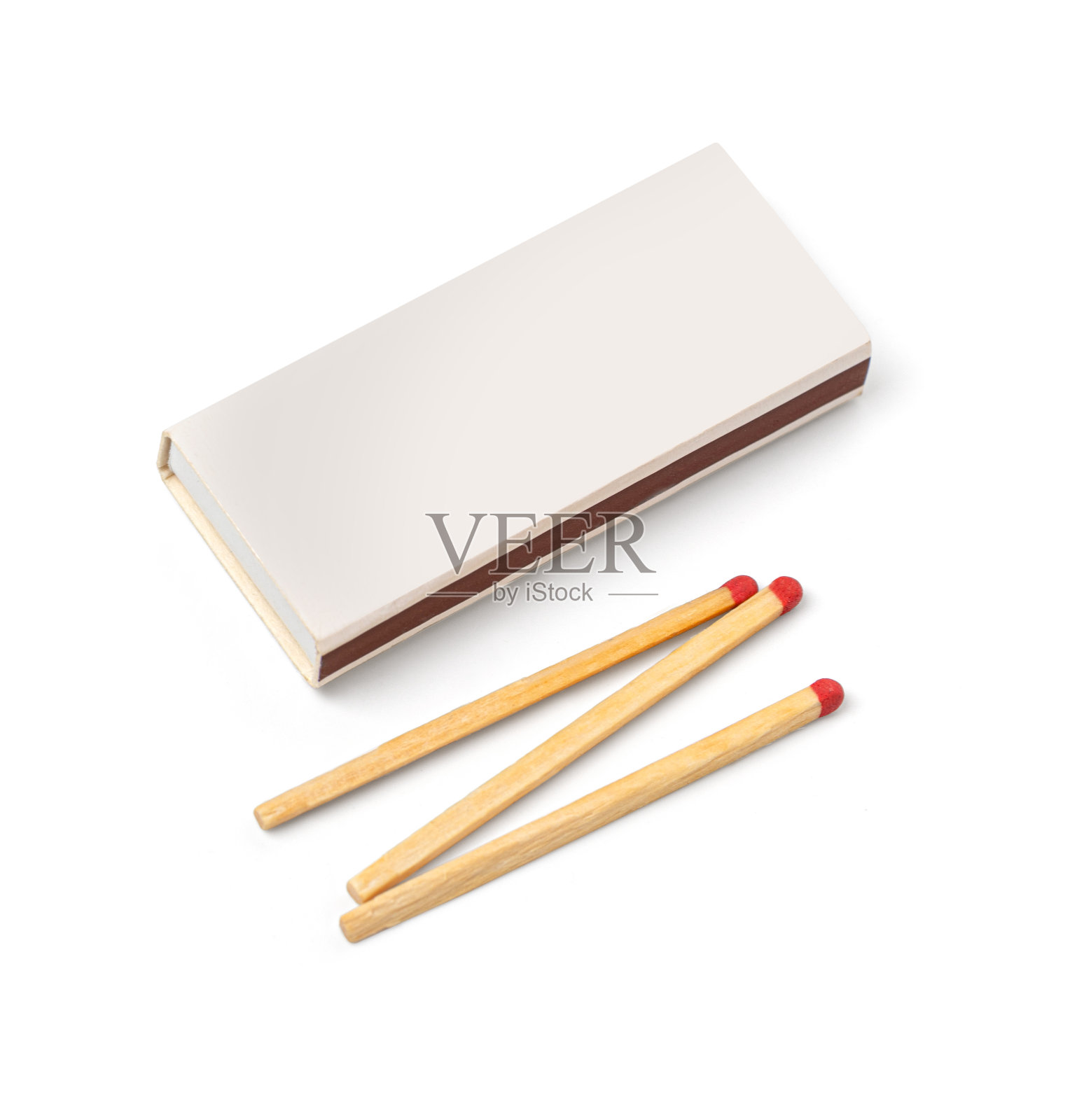 隔离的火柴盒照片摄影图片