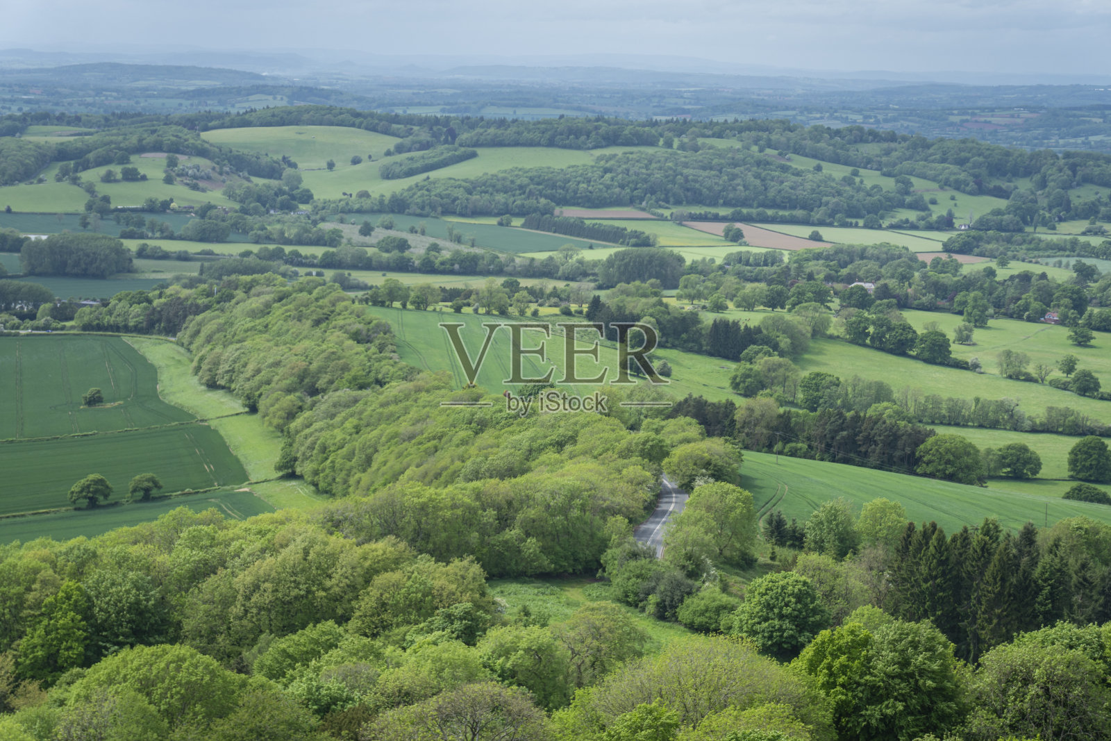 英国赫里福德郡莫尔文山英国营地照片摄影图片