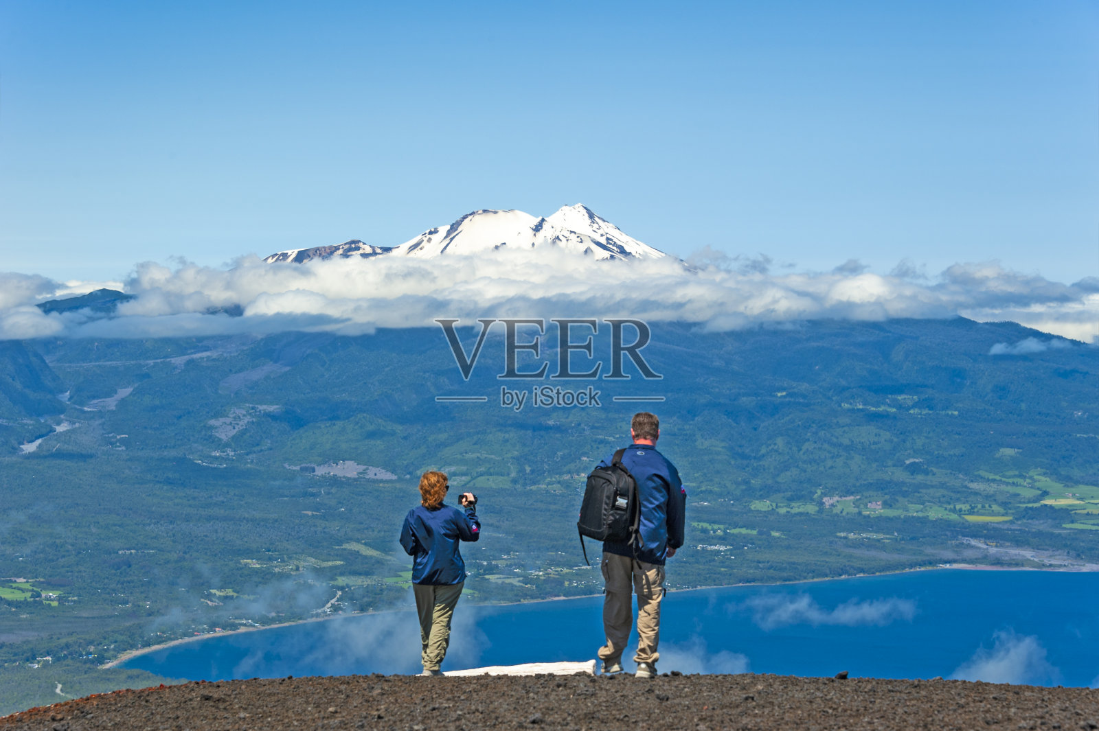 奥索尔诺火山，智利照片摄影图片