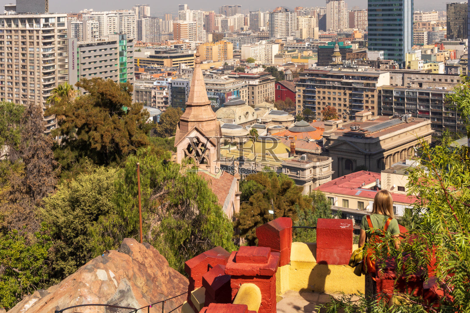 圣卢西亚山观景台照片摄影图片
