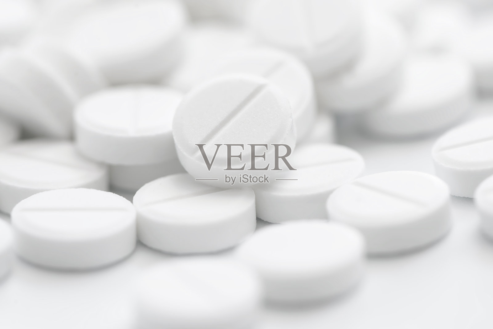 白色的药片照片摄影图片