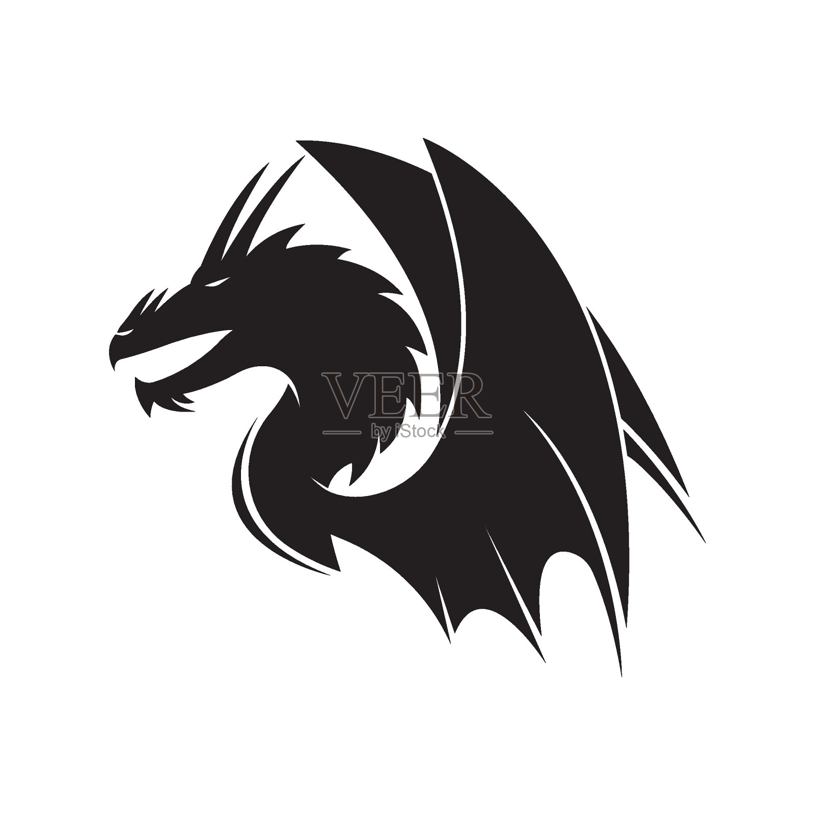 龙矢量图标插图设计插画图片素材