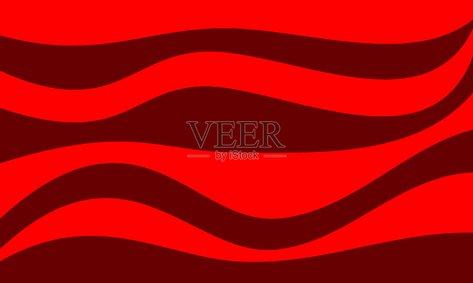 红色条纹线条波浪曲线抽象的背景插画图片素材