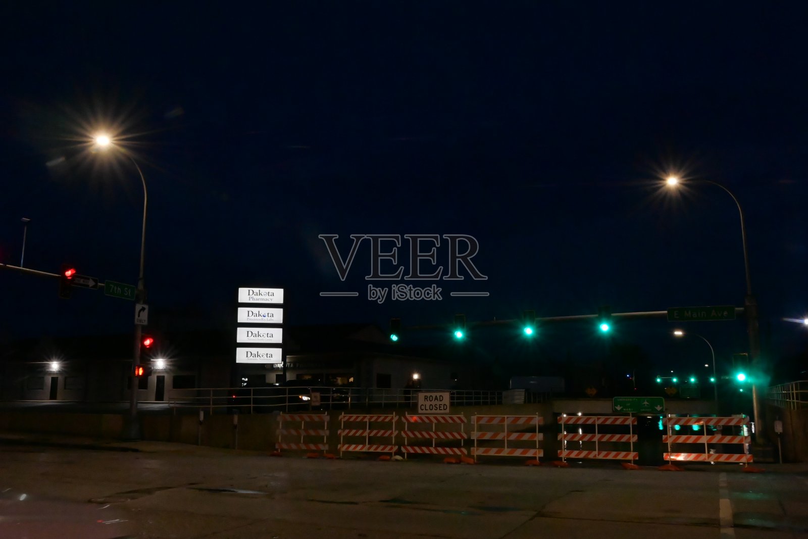 山洪暴发-俾斯麦-北达科他州- 2024年8月13日照片摄影图片