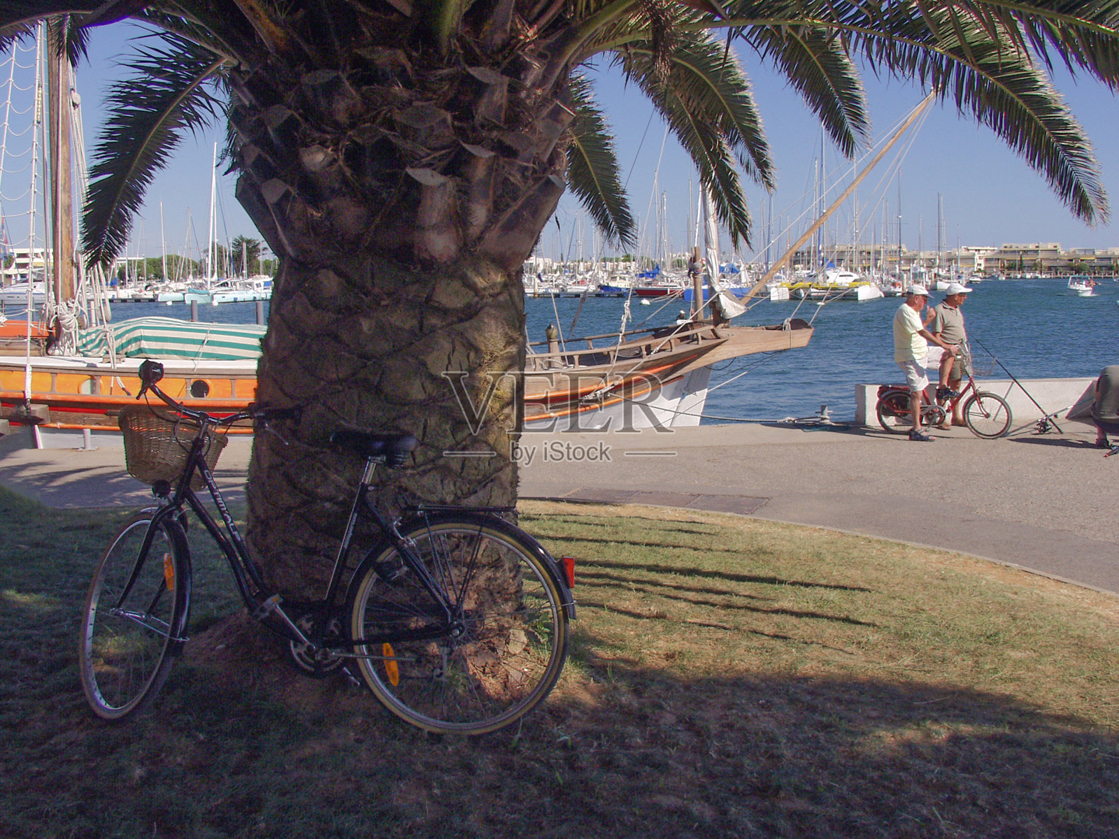 法国朗格多克的卡马格港照片摄影图片