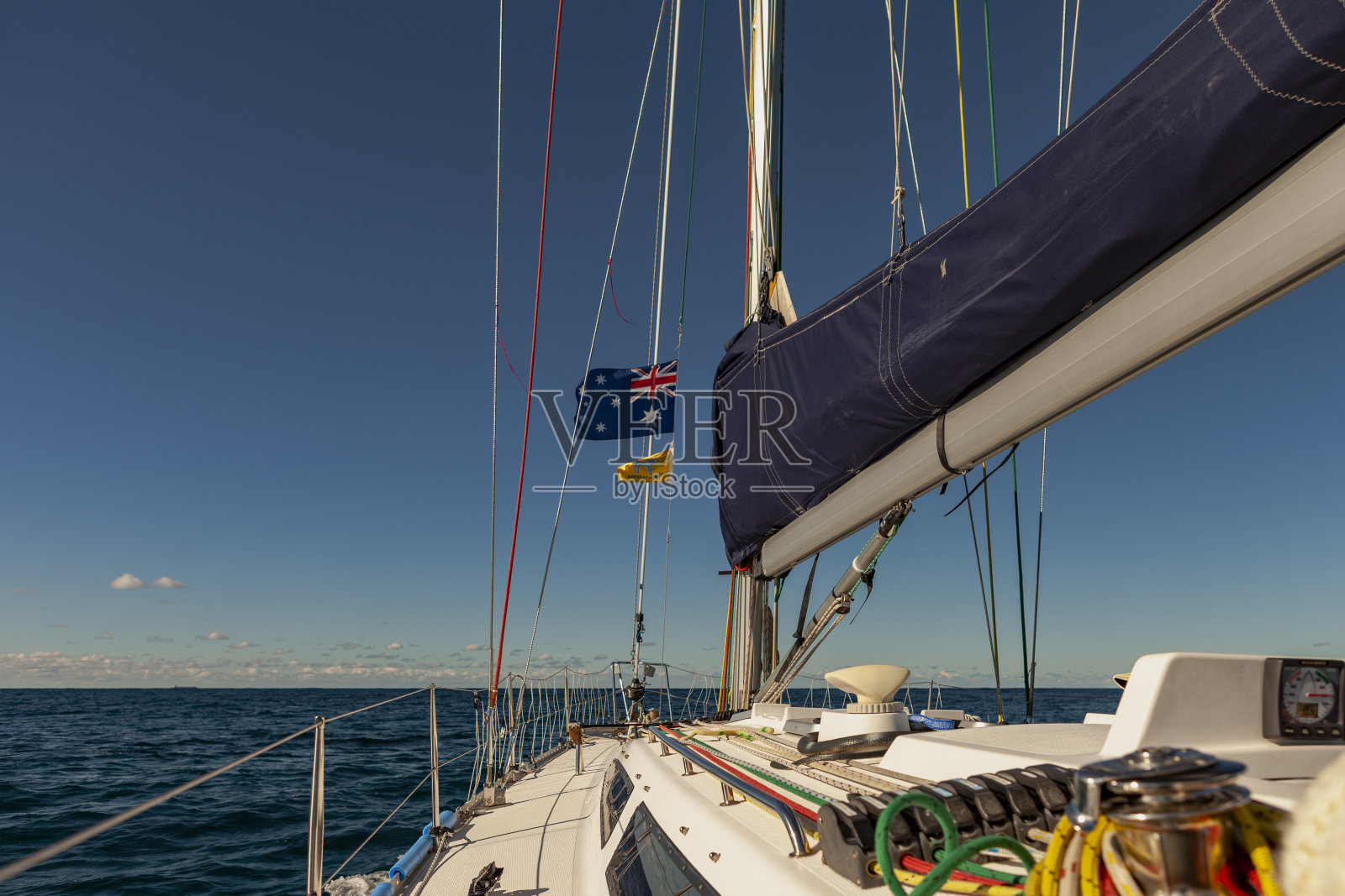 帆船的前甲板照片摄影图片