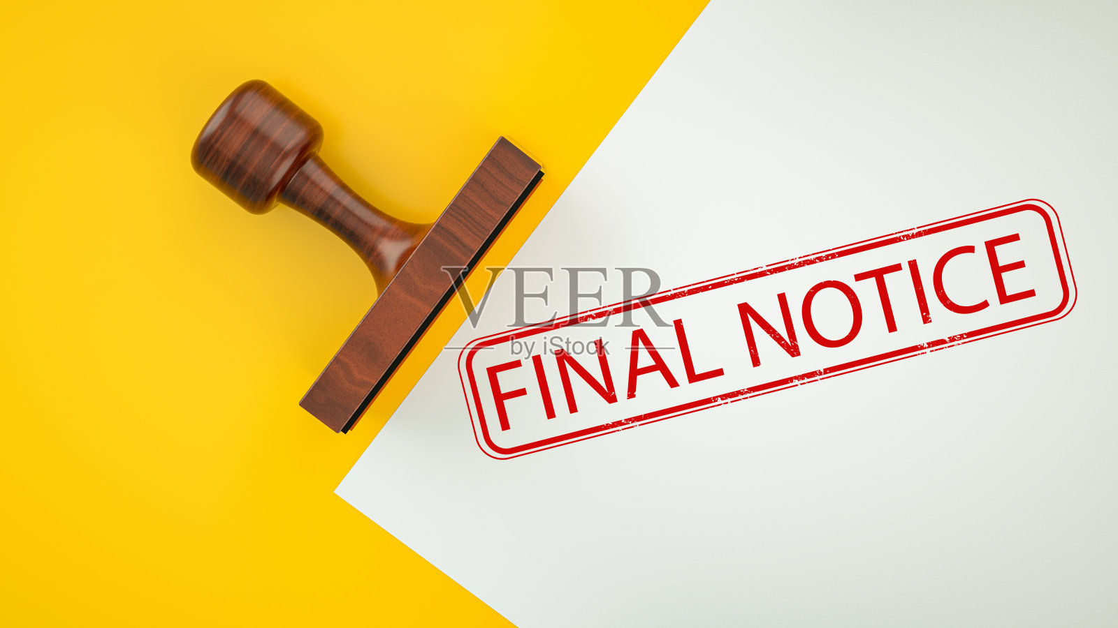 最后的通知。照片摄影图片