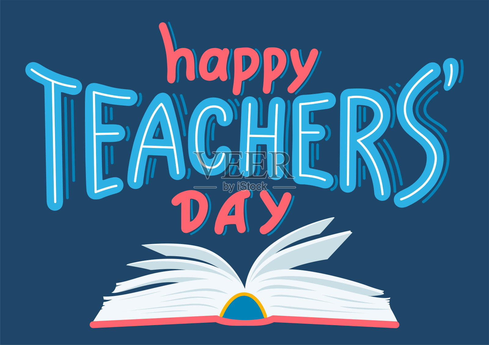 教师节快乐。插画图片素材