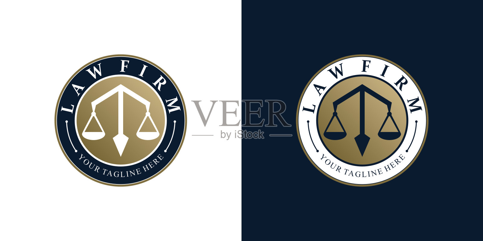 正义符号设计概念向量插画图片素材