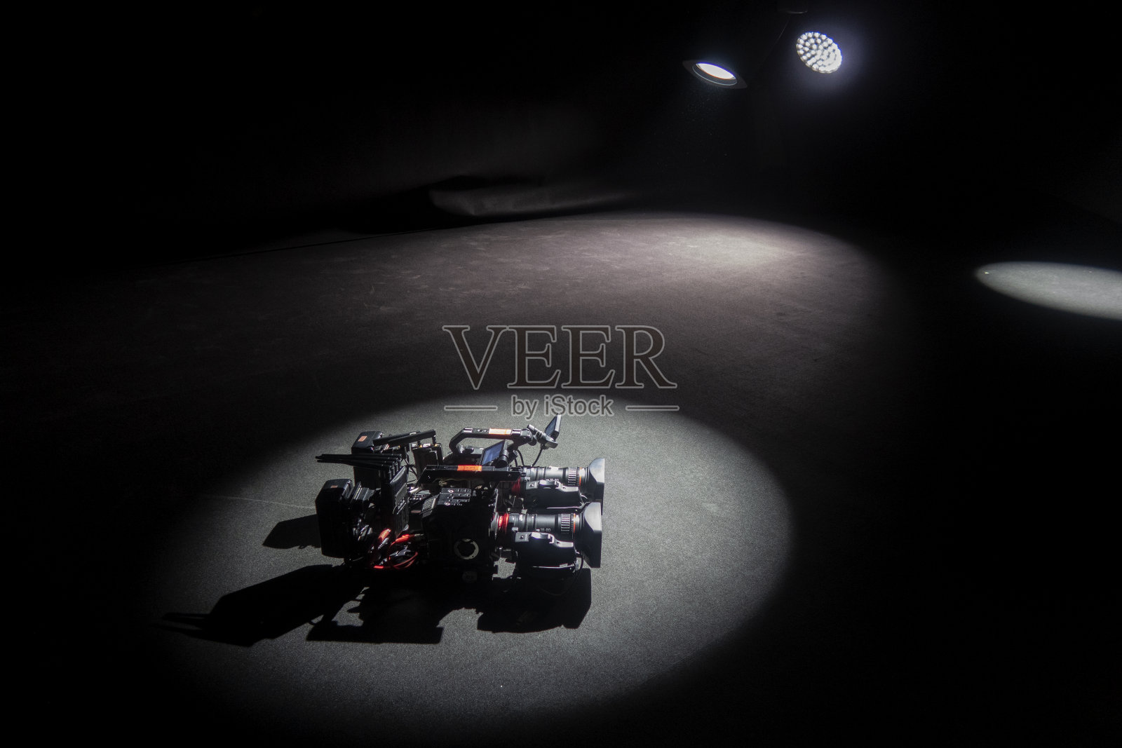 专业数码摄像机。4k摄像机配件照片摄影图片