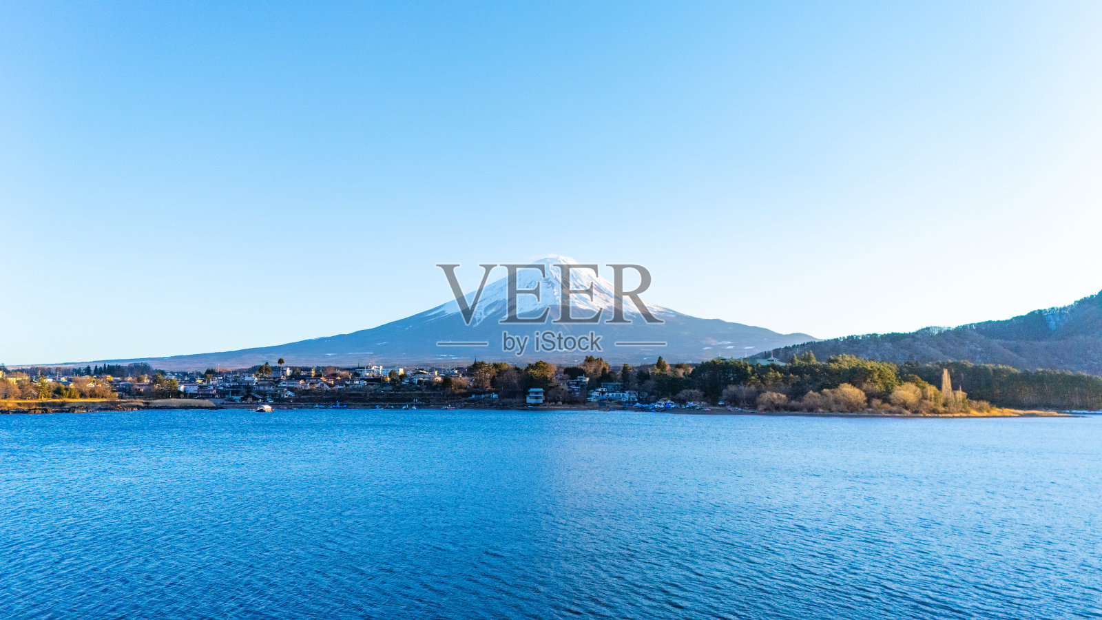 富士山。照片摄影图片