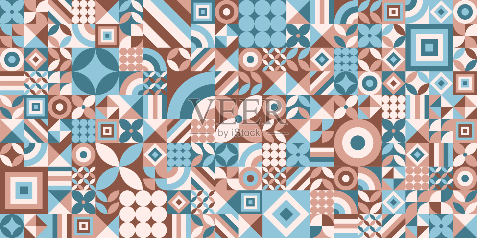 几何图案背景插画图片素材