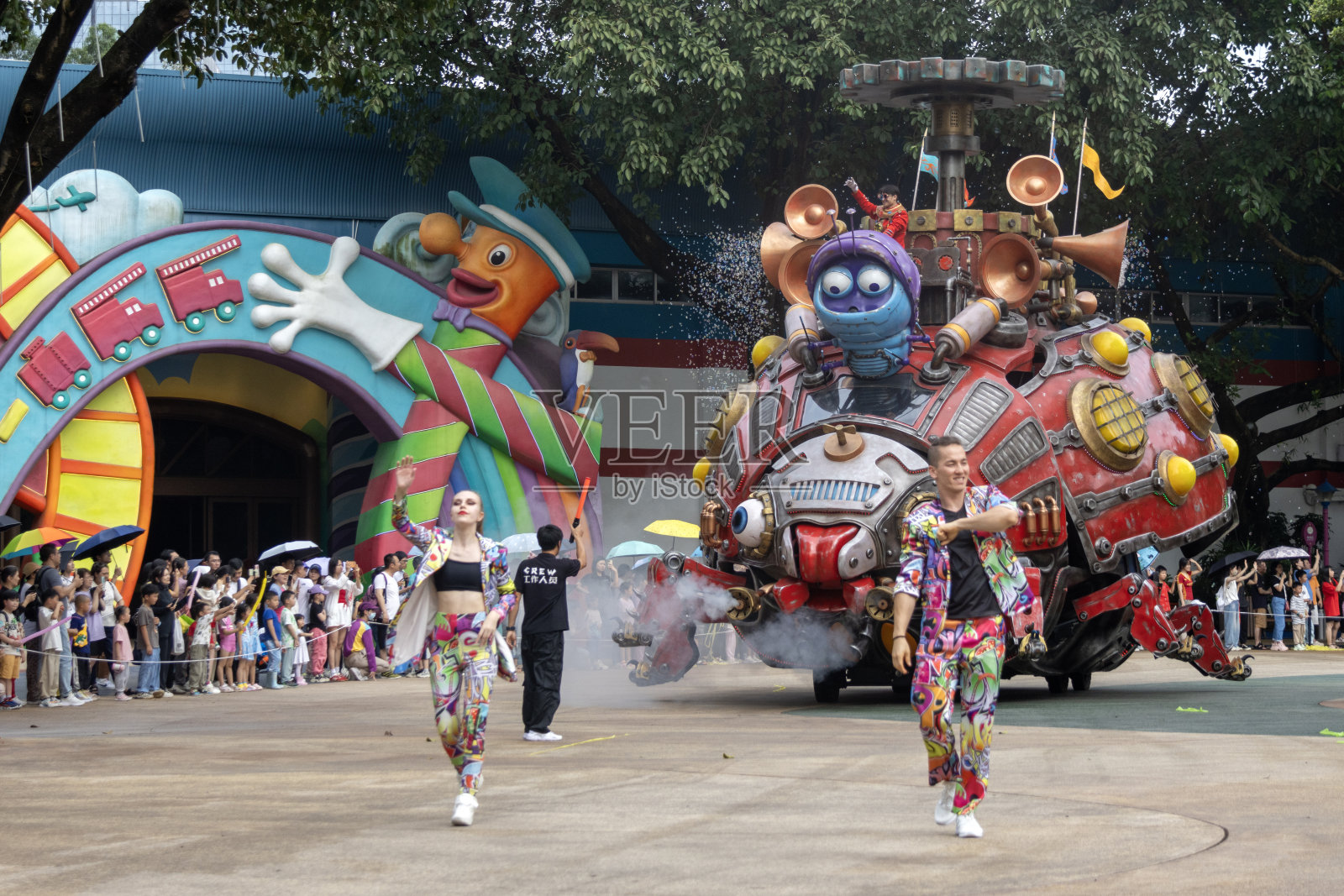 中国广州长隆主题公园景观。照片摄影图片