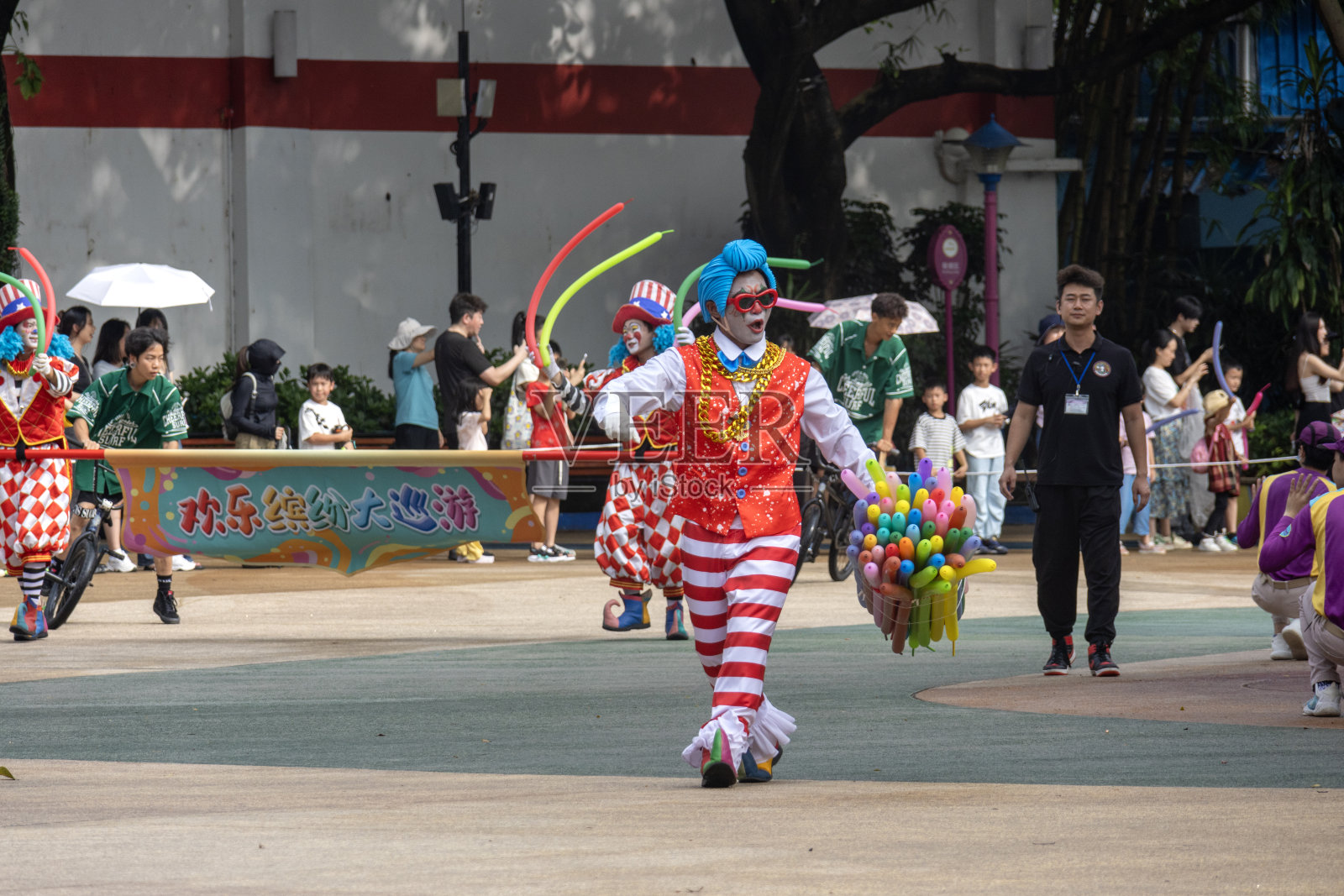 中国广州长隆主题公园景观。照片摄影图片
