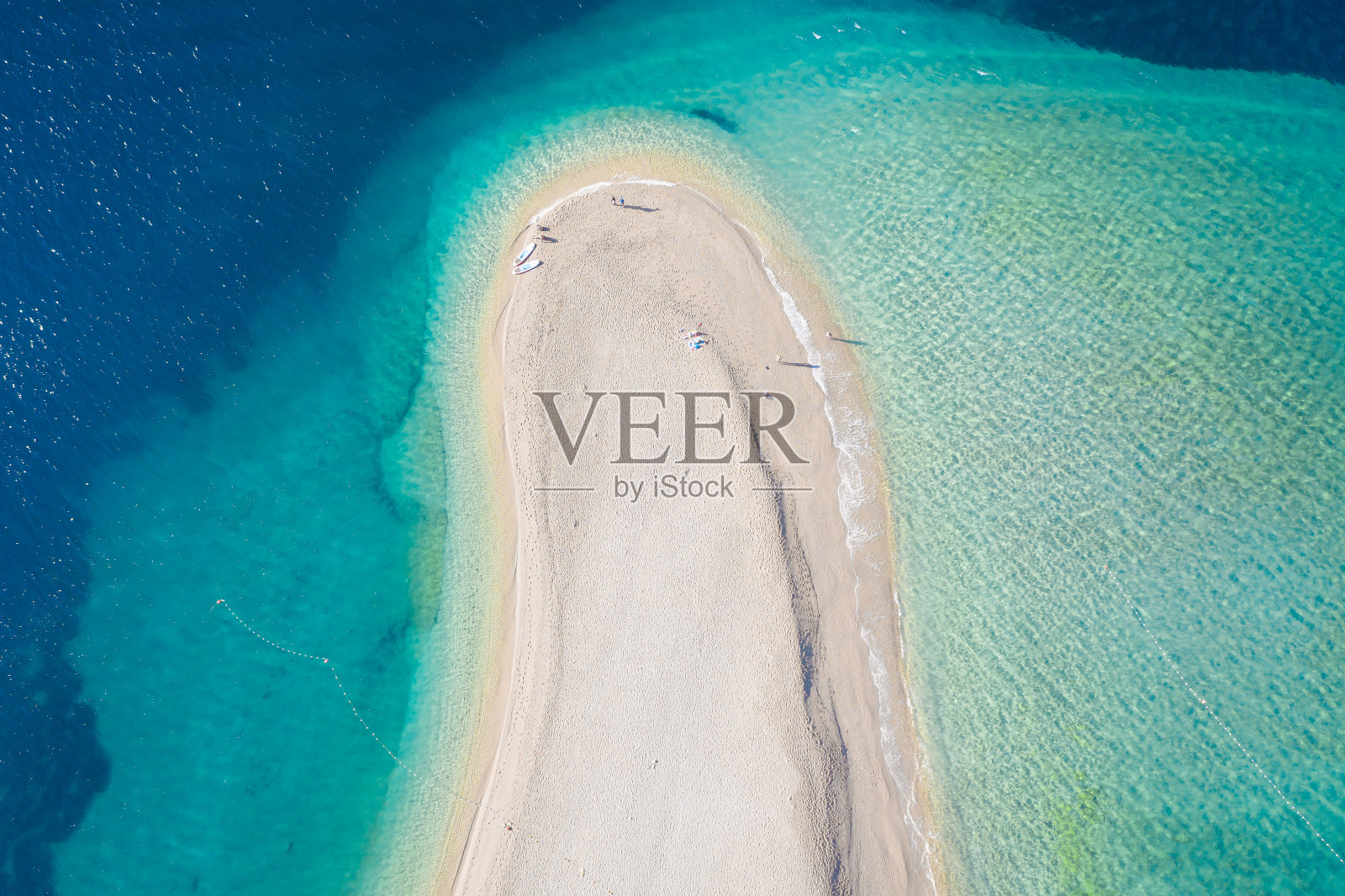 兹拉特尼鼠海滩景观照片摄影图片