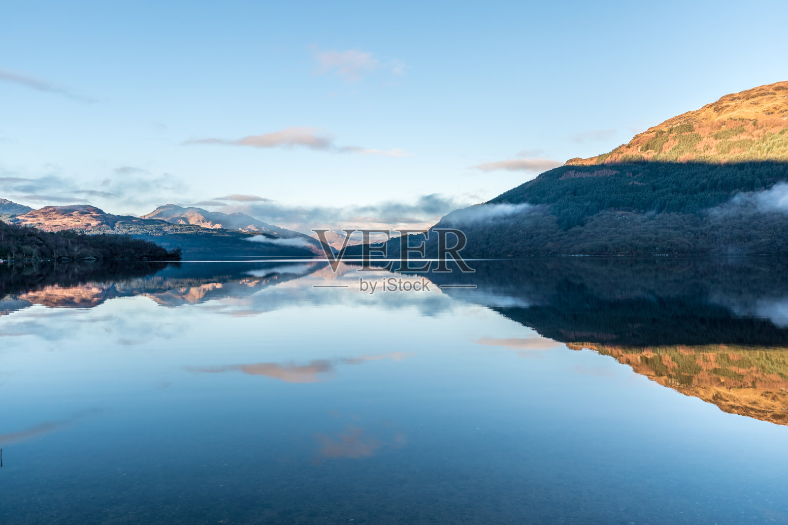 山对天湖的风景照片摄影图片
