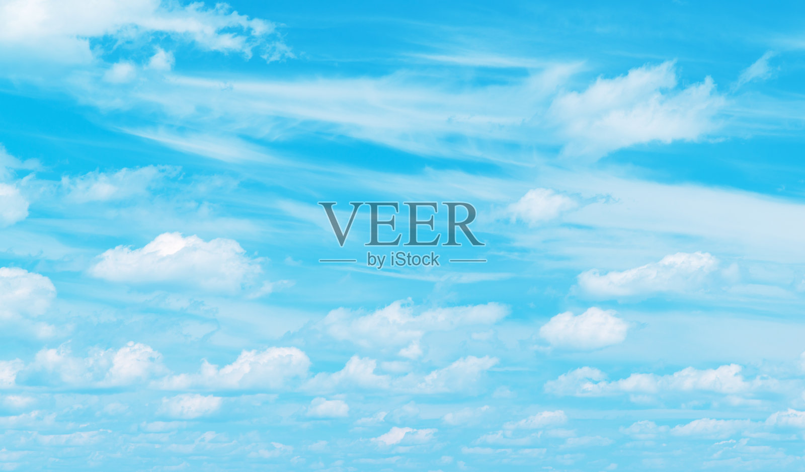 蔚蓝晴朗的天空照片摄影图片