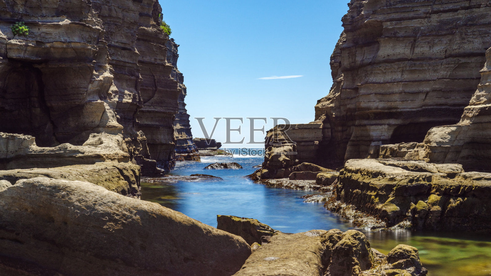 凯多角海崖照片摄影图片