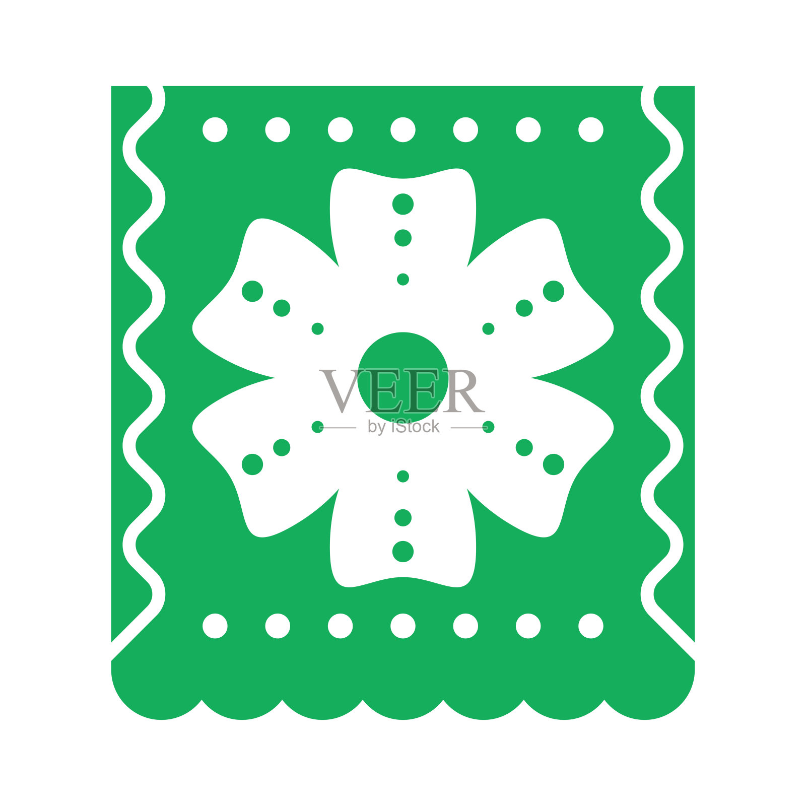 墨西哥装饰元素设计向量集合插画图片素材