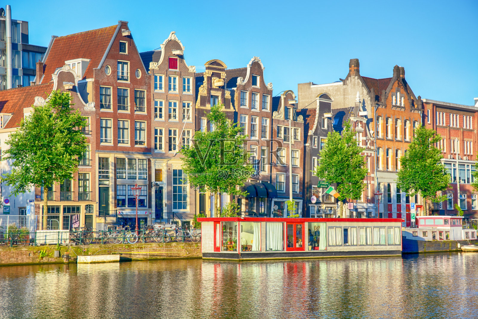 阿姆斯特丹的舞蹈屋照片摄影图片