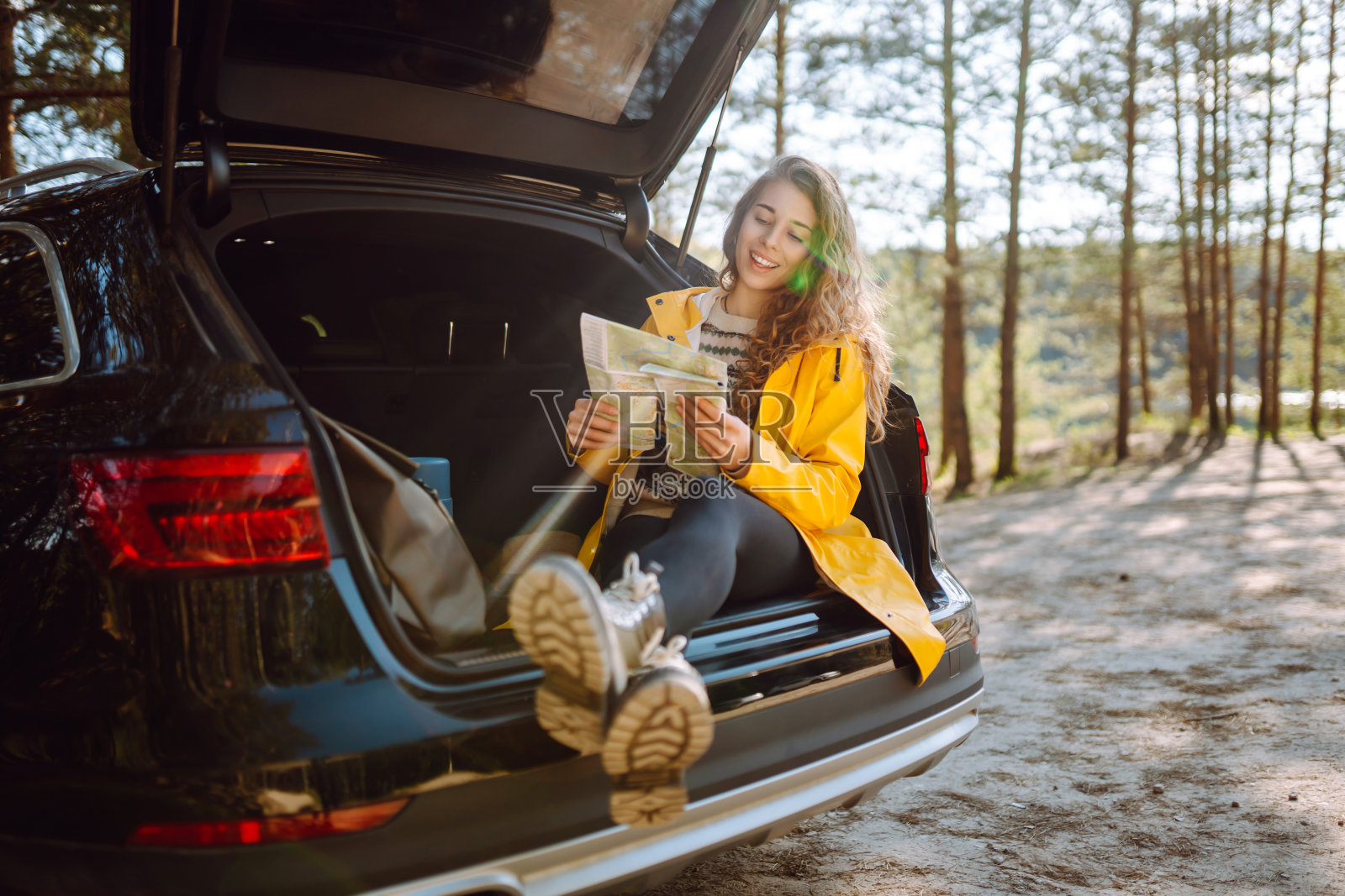积极的度假旅游生活方式。照片摄影图片