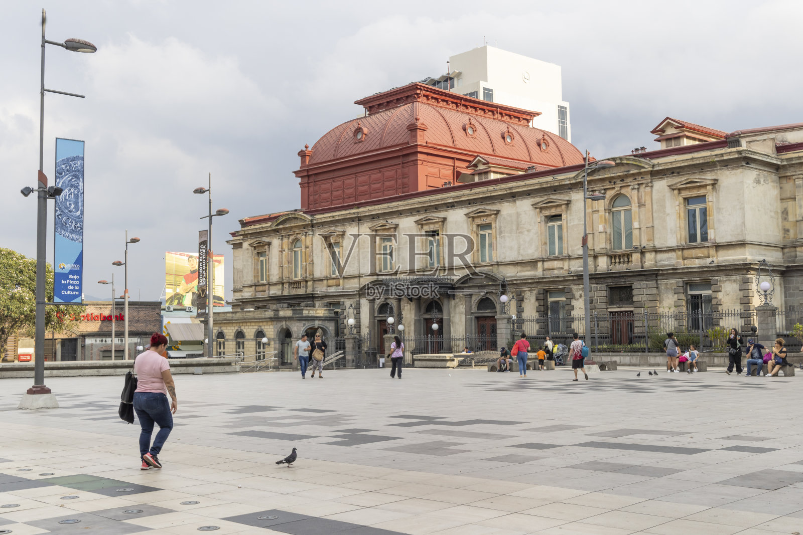 哥斯达黎加圣何塞的城市景观照片摄影图片