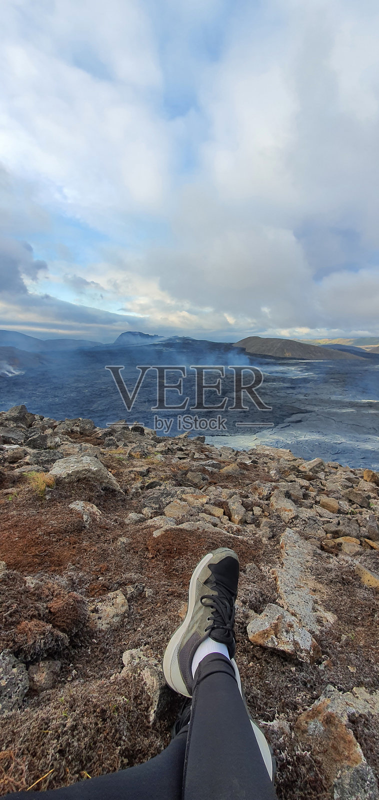 冰岛格林达维克火山爆发照片摄影图片