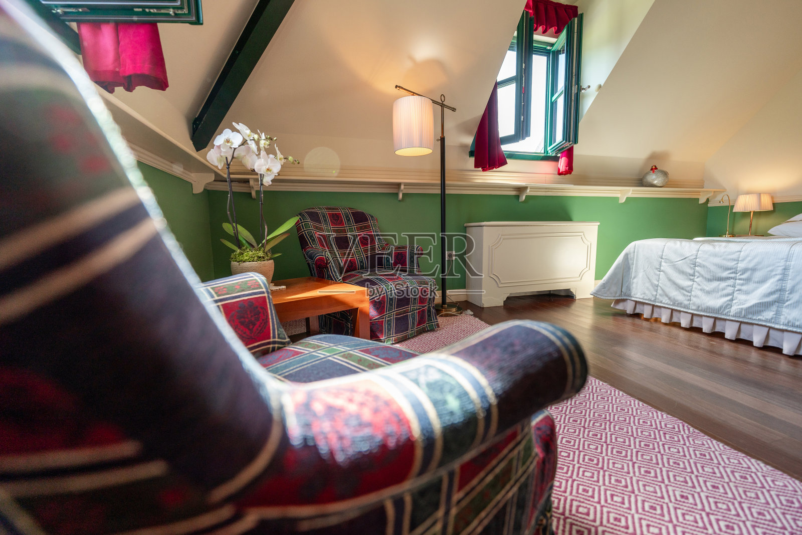 古雅复古精品酒店住宿照片摄影图片