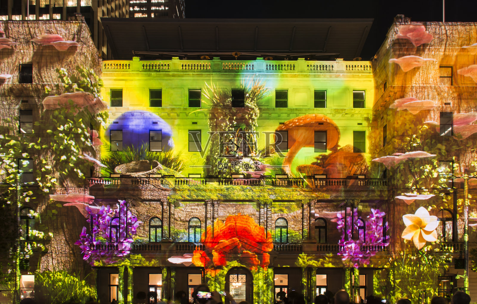 生动的悉尼-海关大楼照片摄影图片