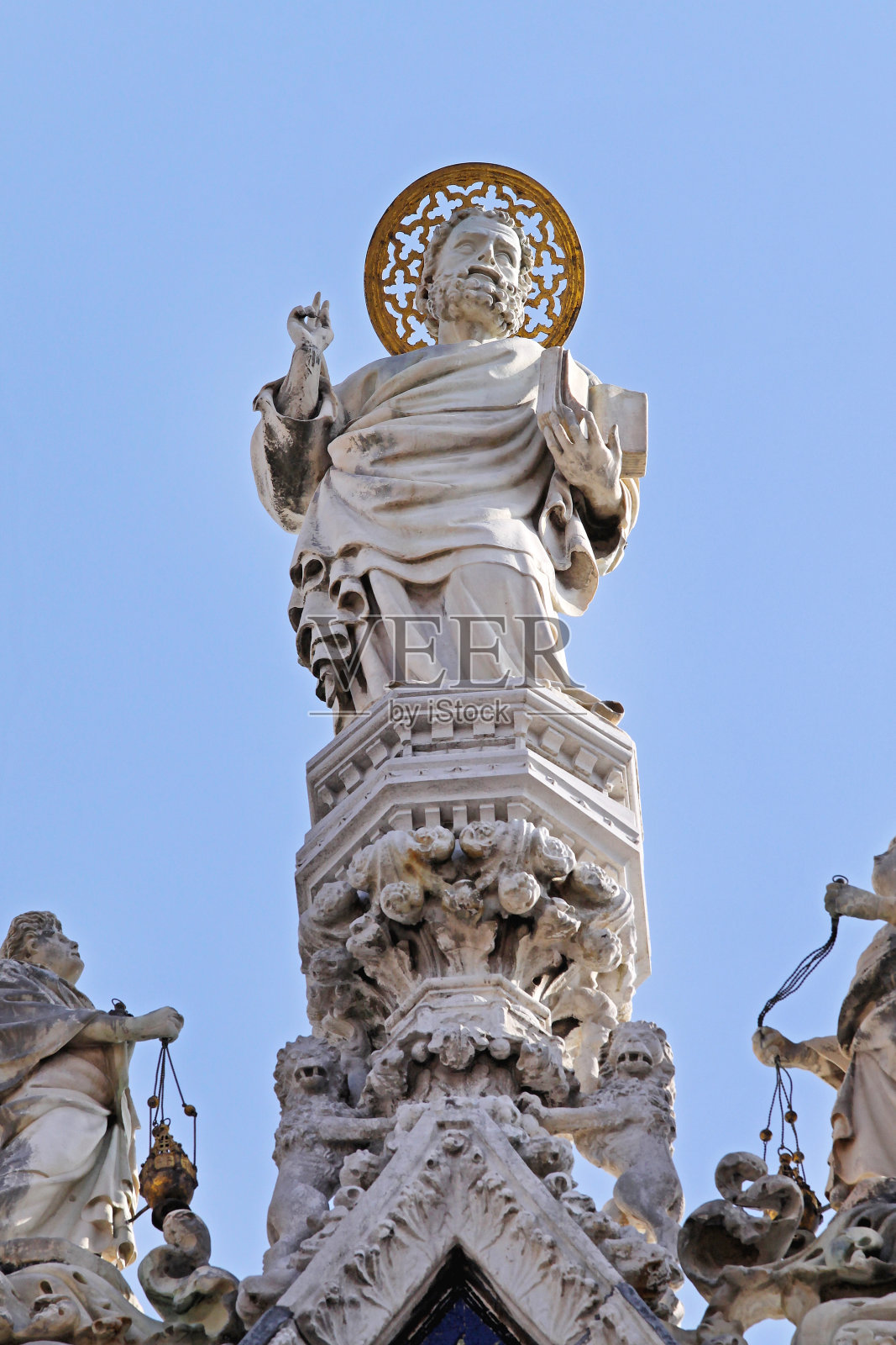 圣马可威尼斯顶照片摄影图片