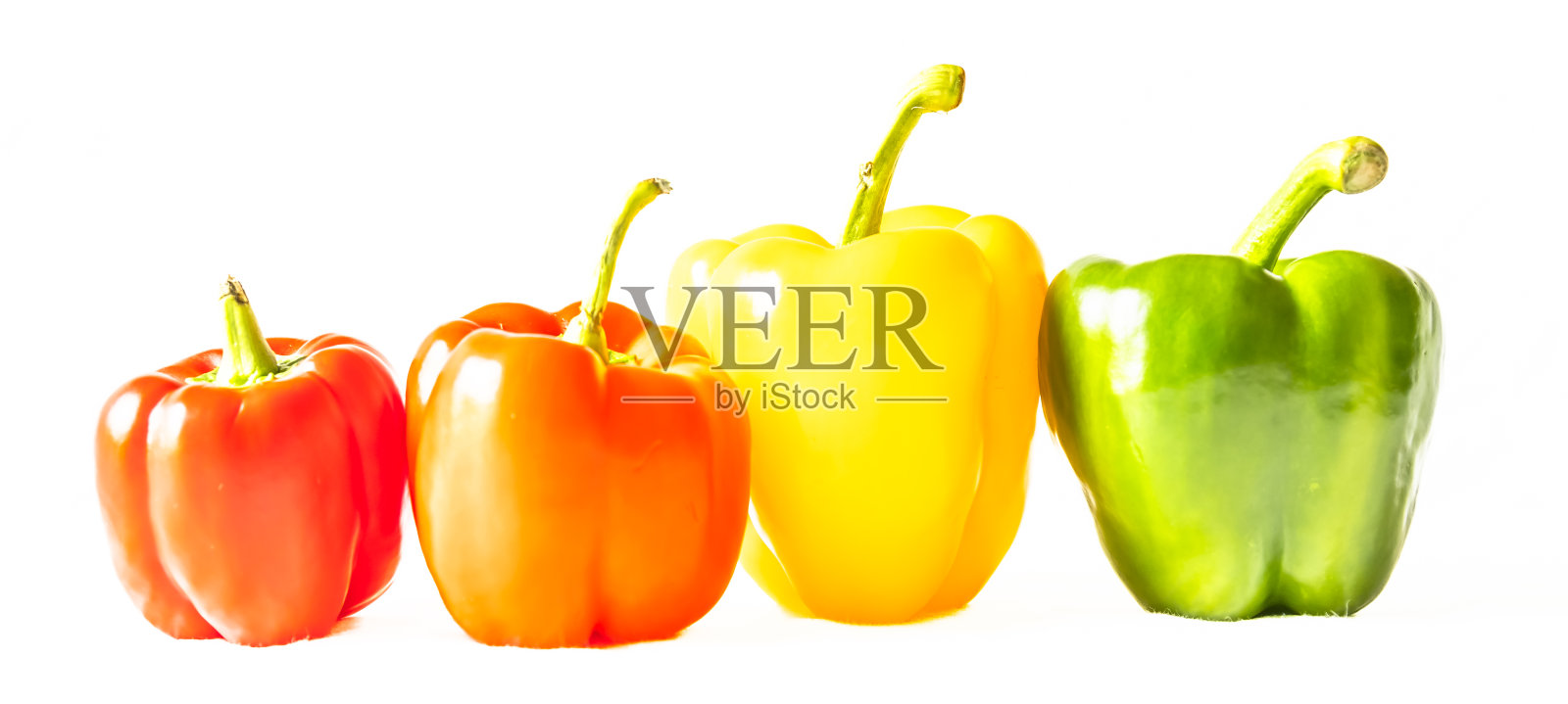 四色辣椒照片摄影图片