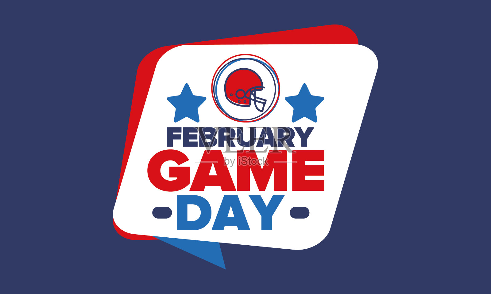 游戏的一天。美式橄榄球季后赛。美国的超级党。常规赛最后一场。职业团体冠军。美式足球的球。运动的海报。矢量图插画图片素材