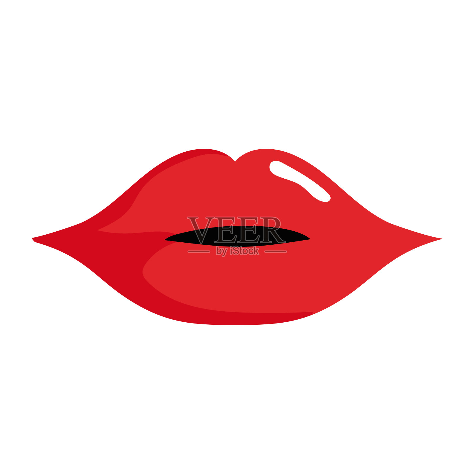 吻一天插画图片素材