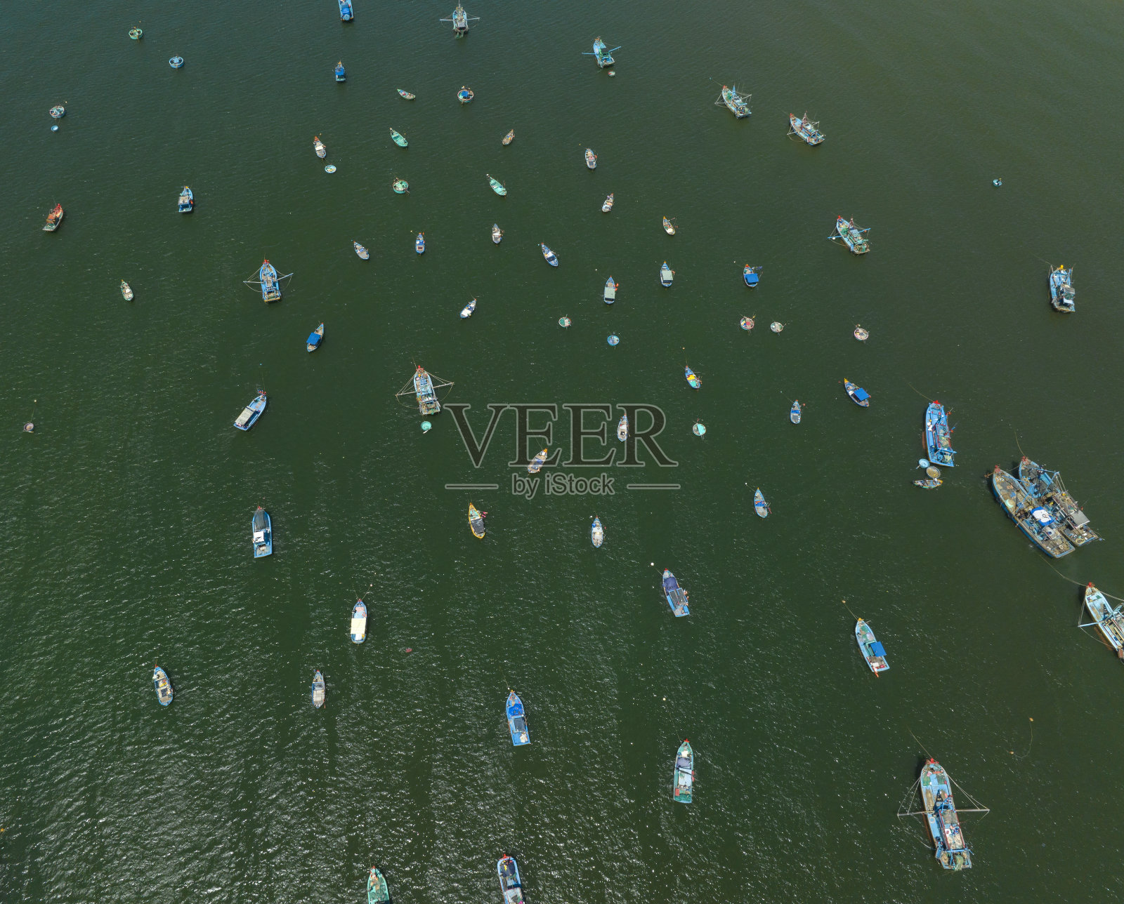 平顺省梅尼渔村鸟瞰图照片摄影图片