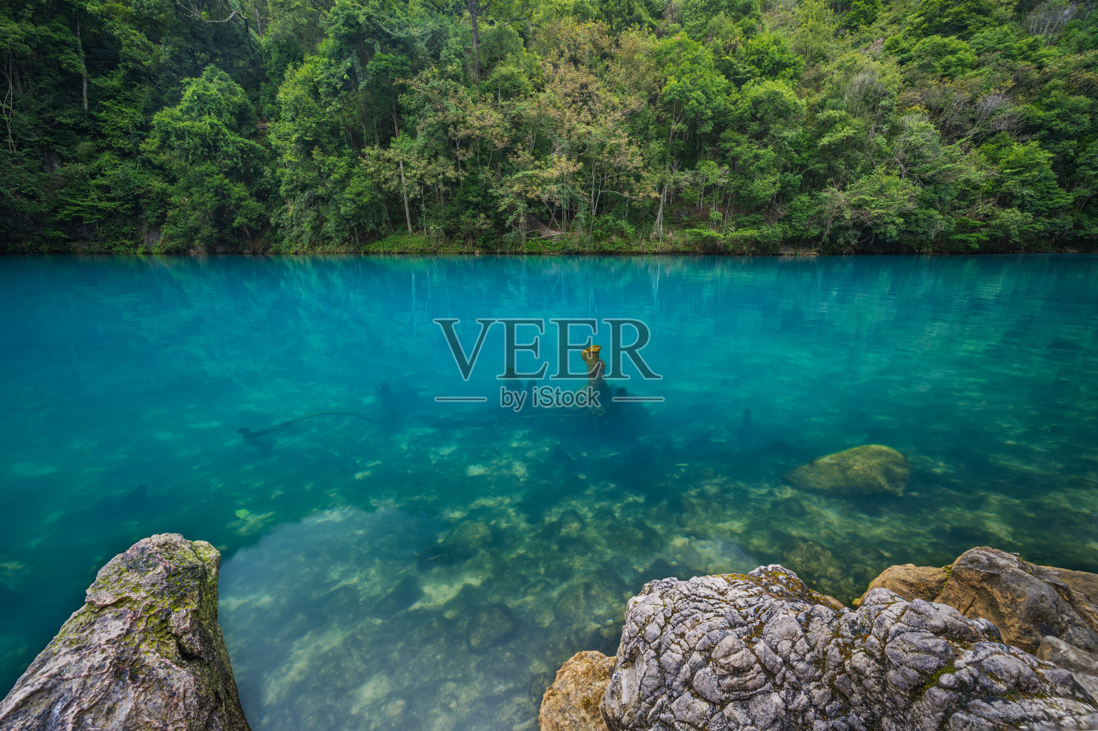 中国贵州黔南荔波小其空风光照片摄影图片