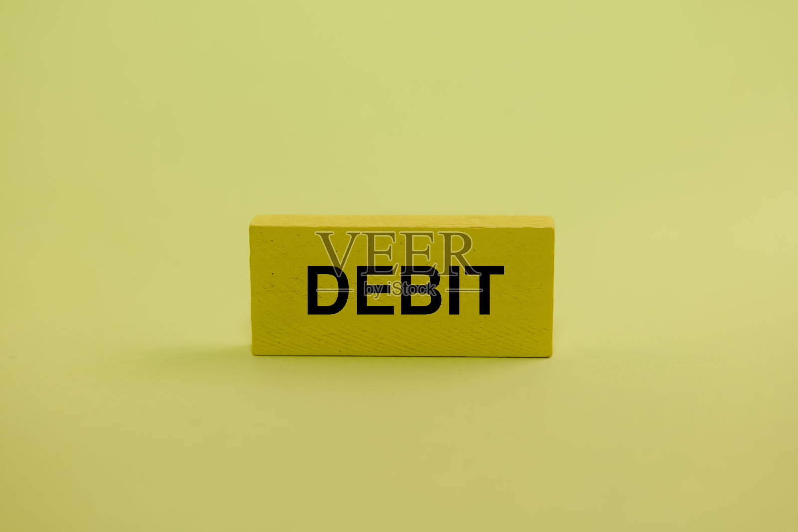 借记区块概念照片摄影图片