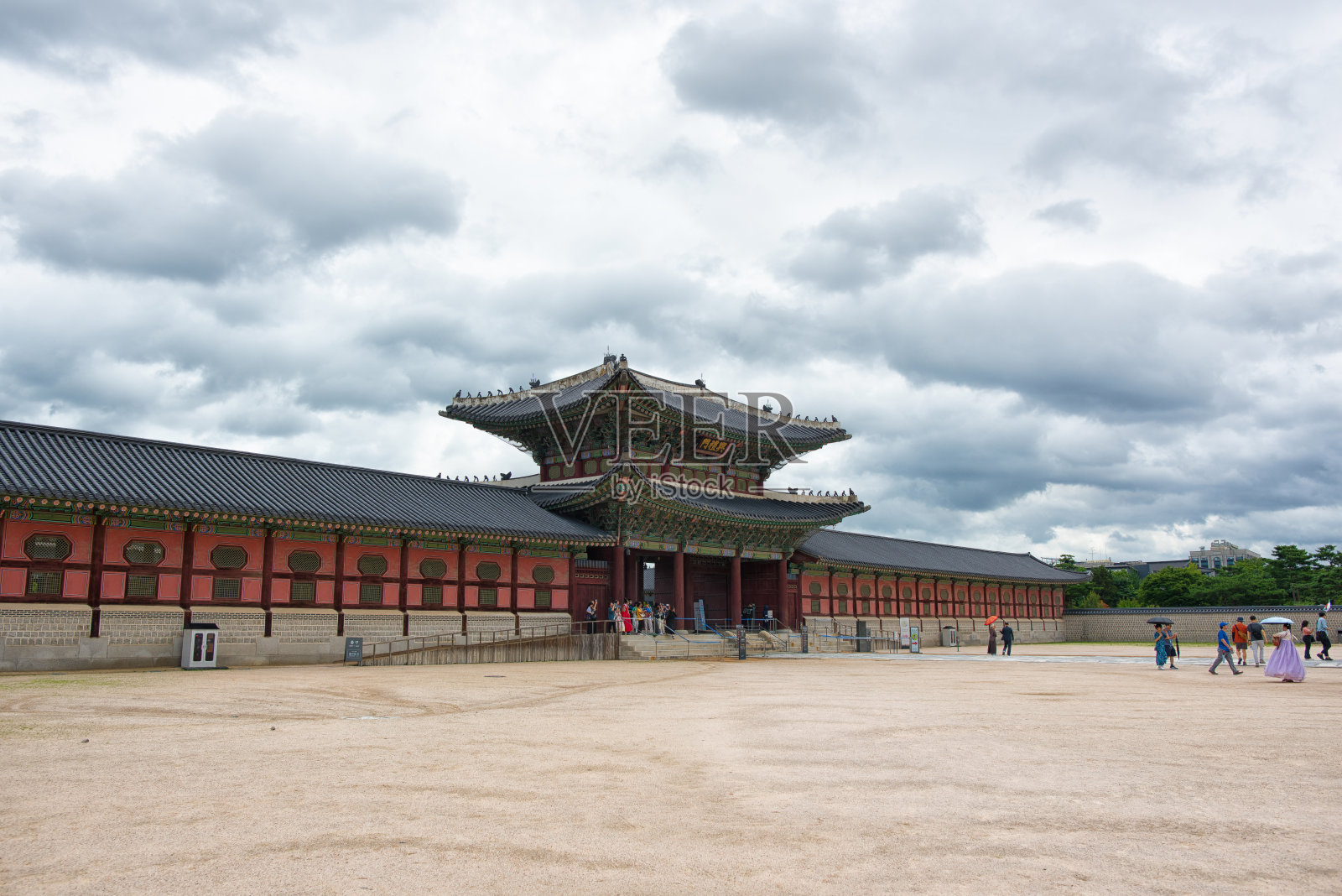 首尔景福宫照片摄影图片