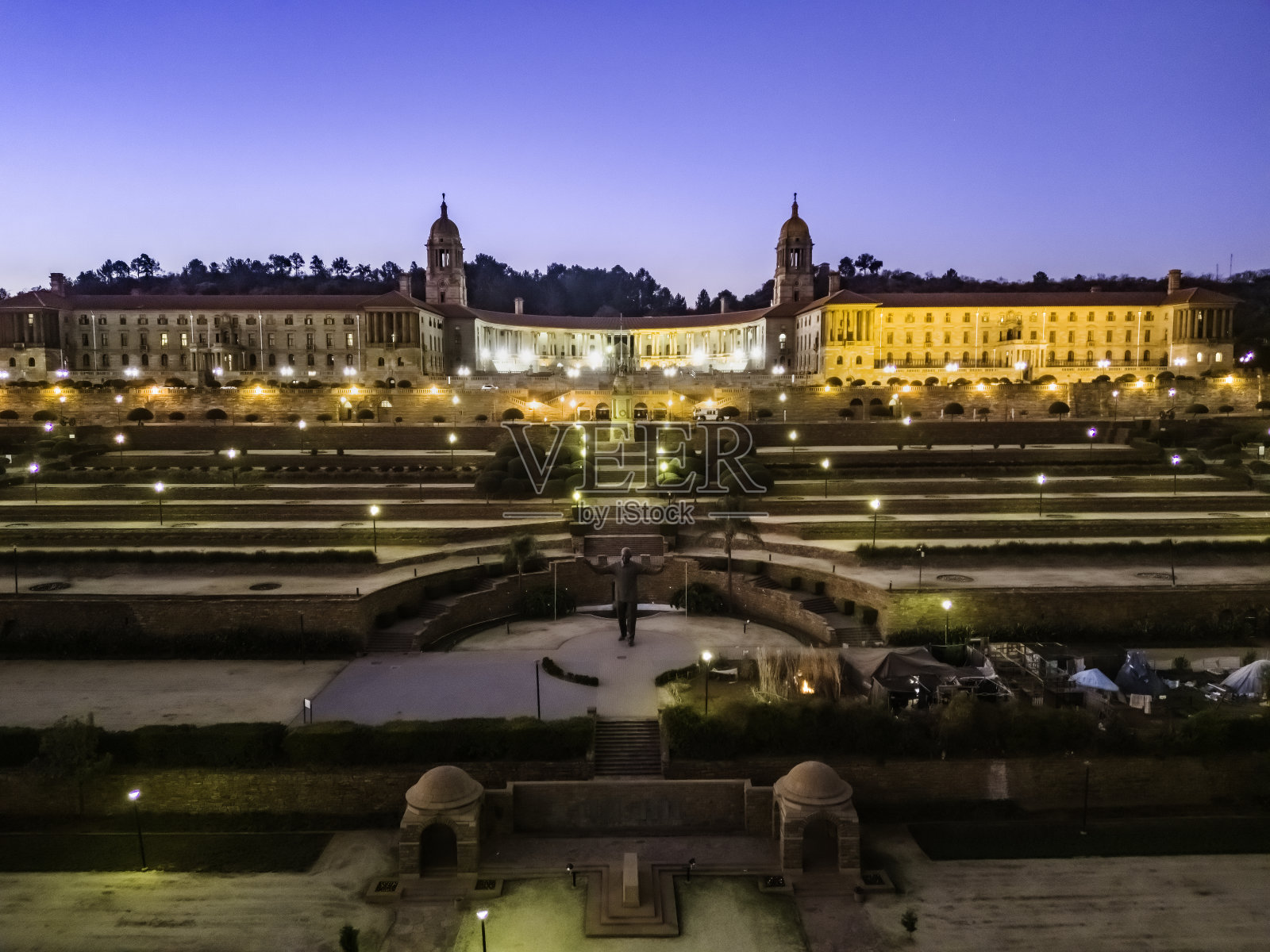 比勒陀利亚的联合大厦照片摄影图片