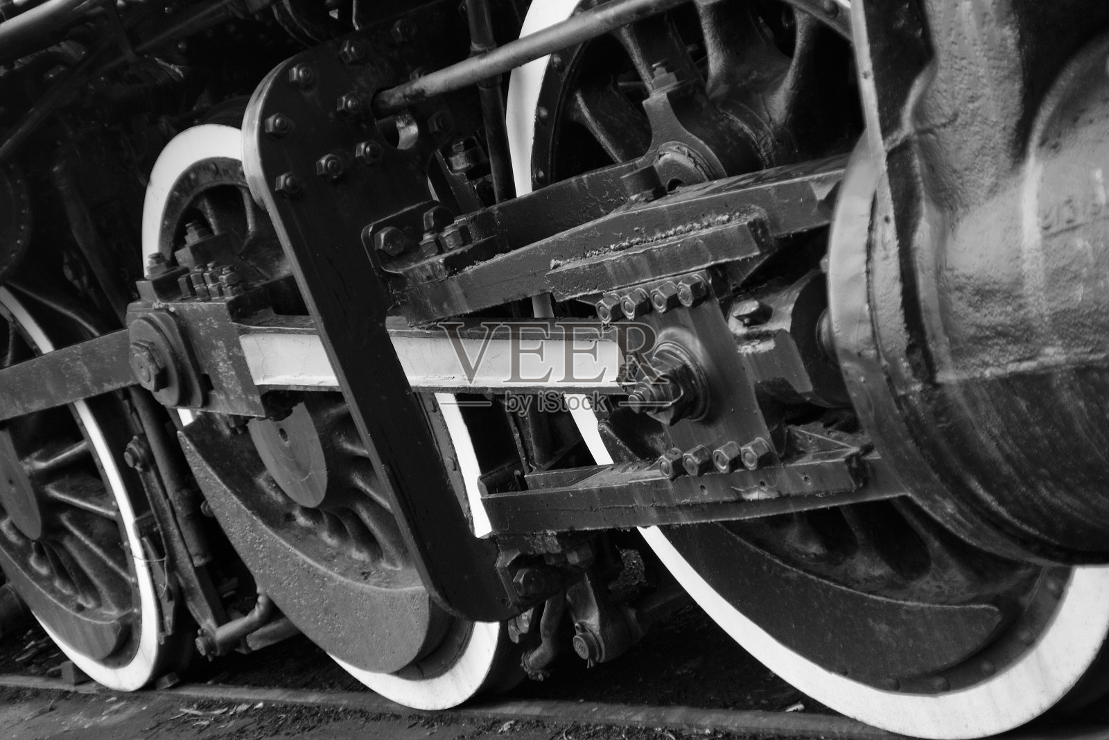 火车车轮特写照片摄影图片