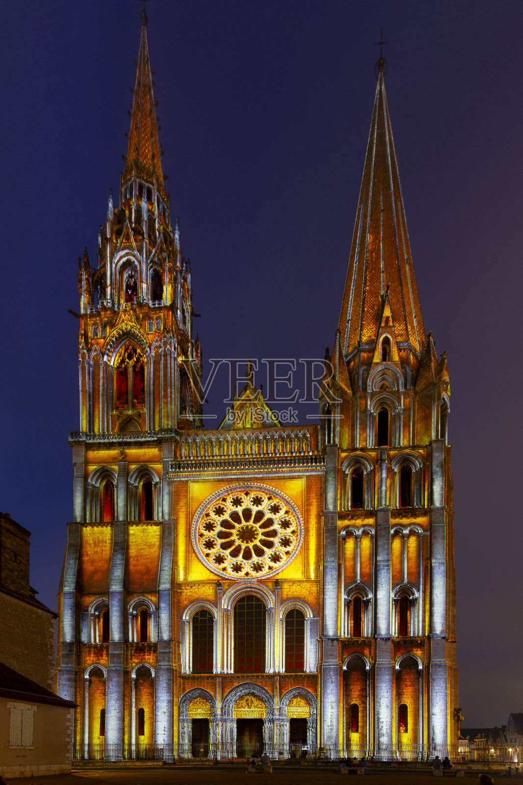 巴黎圣母院照片摄影图片