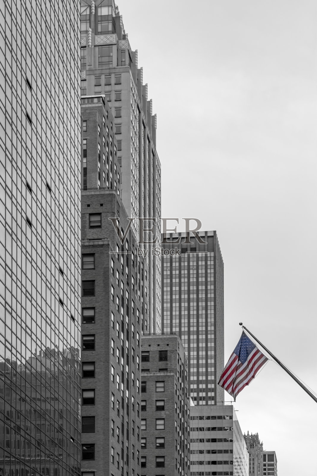 帝国大厦附近的建筑照片摄影图片