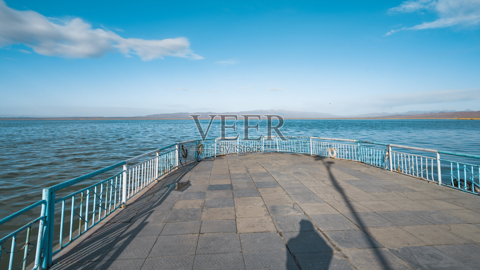 中国青海省海西地区克鲁克湖风景照片摄影图片